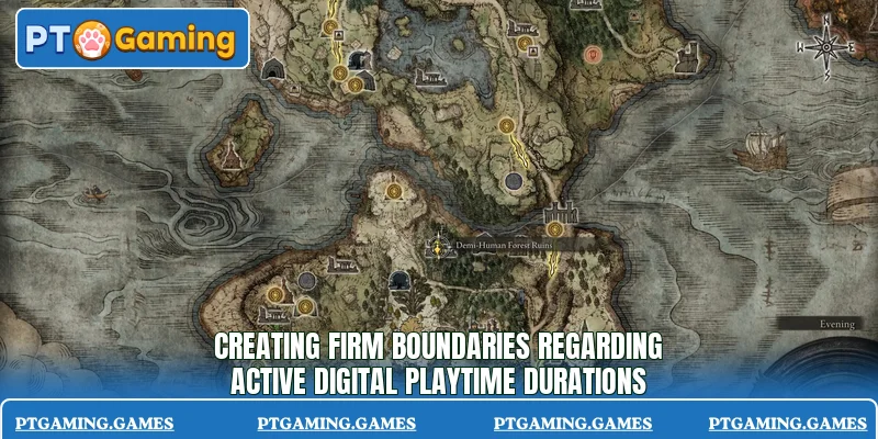 Creating firm boundaries regarding active digital playtime durations Creating firm boundaries regarding active digital playtime durations