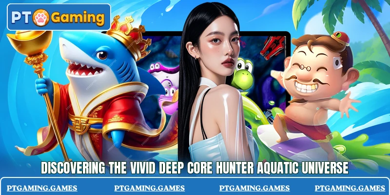 Discovering the vivid Deep Core Hunter aquatic universe Discovering the vivid Deep Core Hunter aquatic universe