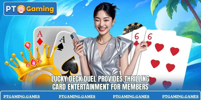 Lucky Deck Duel provides thrilling card entertainment for members Lucky Deck Duel provides thrilling card entertainment for members