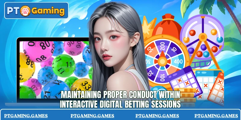 Maintaining proper conduct within interactive digital betting sessions Maintaining proper conduct within interactive digital betting sessions