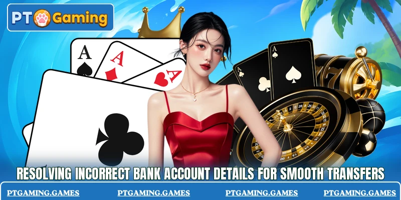 Resolving incorrect bank account details for smooth transfers